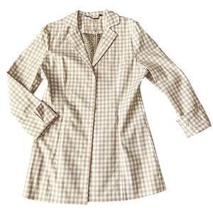 Tyler Boe Gingham Blazer Jacket